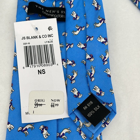 Bloomingdale's Dog Dad Silk Ties Bundle - Picture 5 of 7
